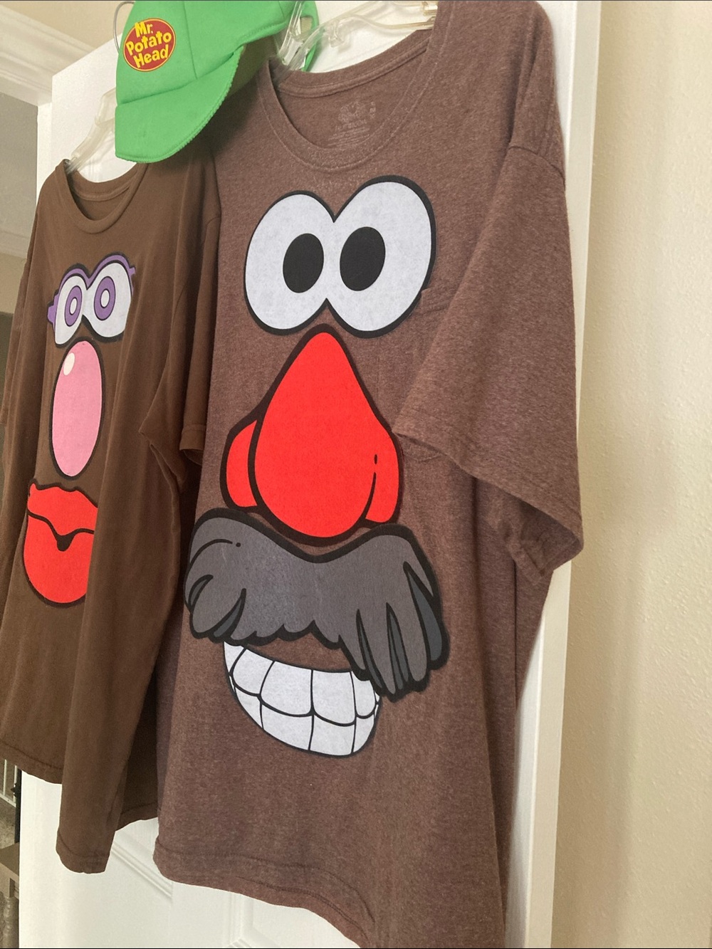 Mr. and Mrs. Potato Head Matching Halloween Costume Handmade XL Toy Story Vibes - Picture 6 of 7